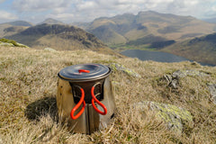 Adrian Fortune sends us pictures of his Sidewinder Ti-Tri and 600ml Evernew in The UK Lake District. He notes: "Got on very well with it,lovely piece of kit."