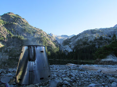 Luke Unis sends us these pictures of his Fissure Ti-Tri and SP1400 from Waptus and Spade Lake, in the Northern Cascades.