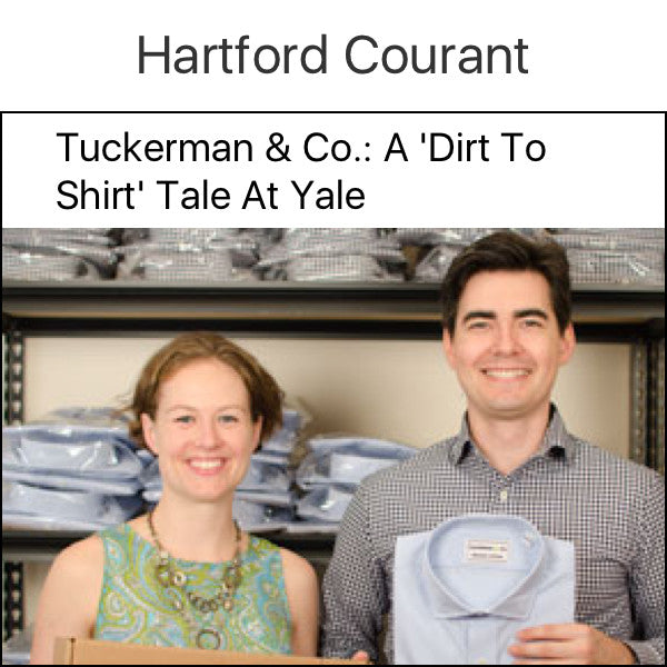 Hartford Courant - A Dirt to Shirt take at Yale