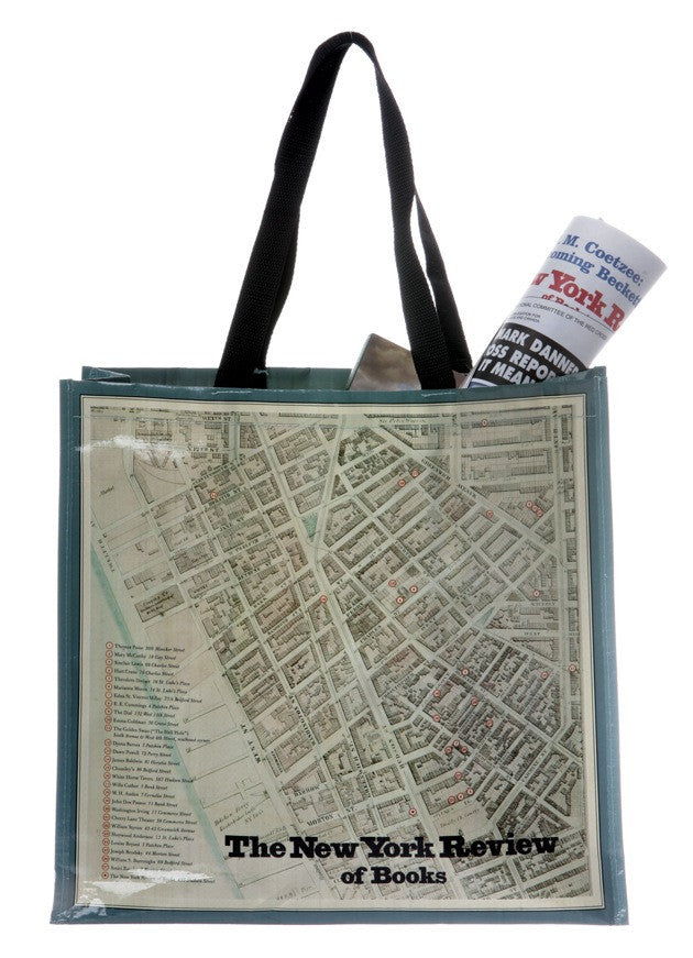 New York Review Literary Greenwich Village Tote Bag – The Reader&#39;s Catalog