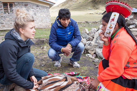Andean weaving community