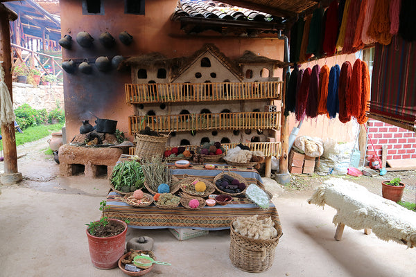 yarn, natural dyes, natural dyes in peru