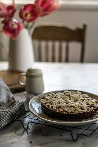 Local is Lovely Sophie Hansen rhubarb, orange and almond cake