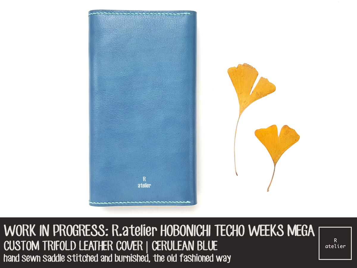 R.atelier Hobonichi Techo Weeks Mega Trifold Planner Leather Cover