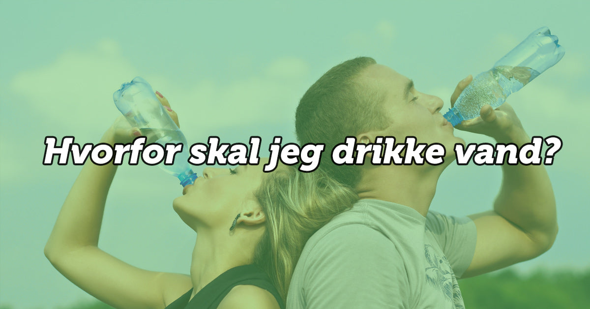 hvorfor skal jeg drikke vand