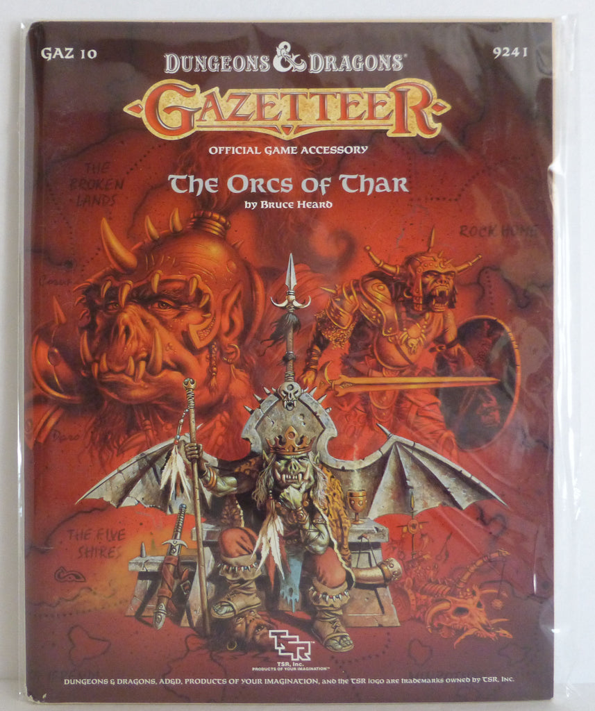 Dungeons and Dragons Gazetteer The Orcs of Thar GAZ 10