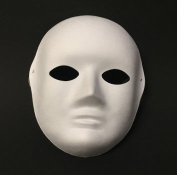 face mask with paper