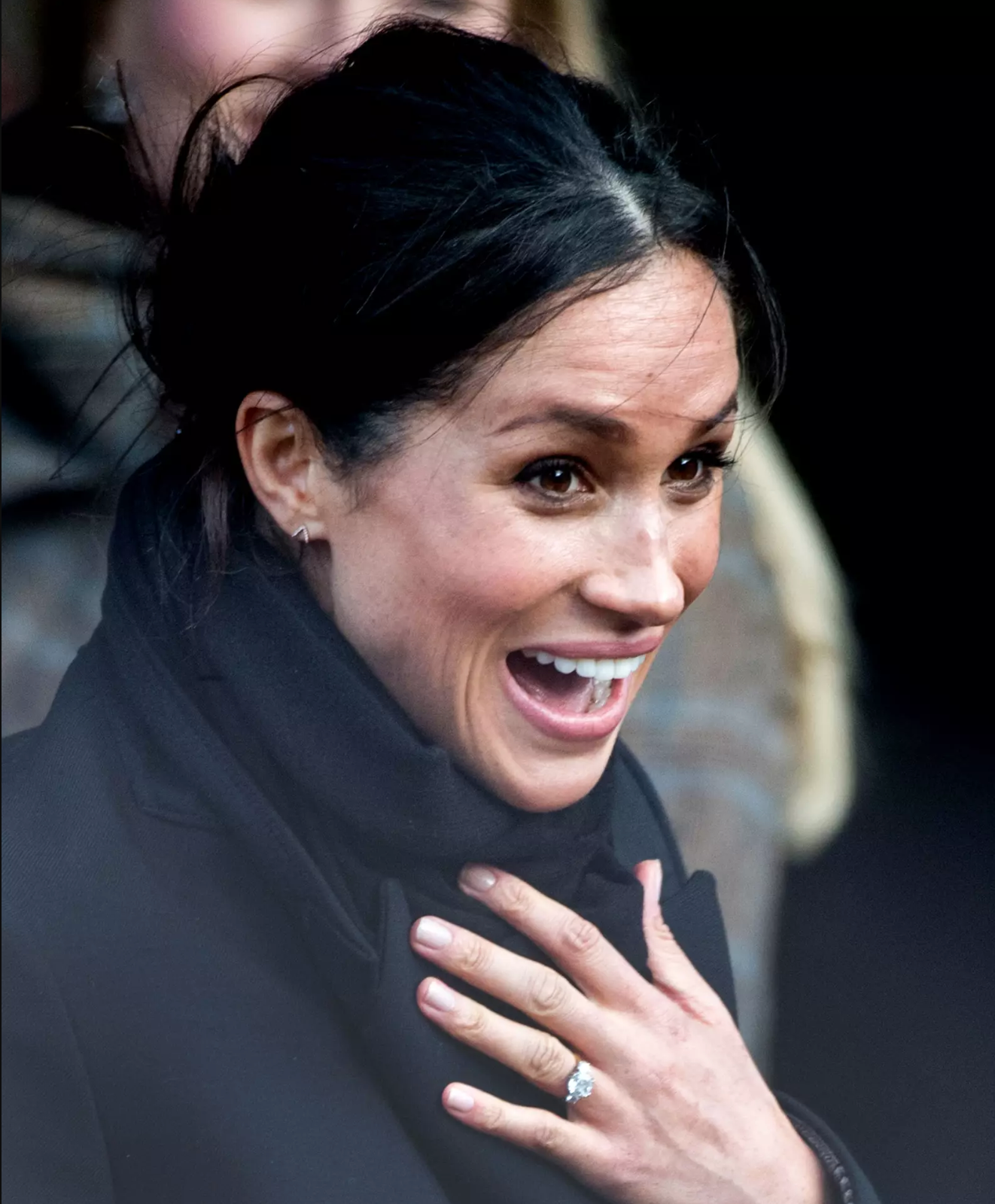 Meghan Markle wearing Zofia Day