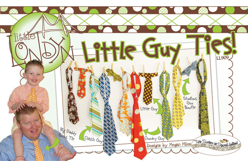 Little Guy Ties Sewing Pattern at Fashionable Fabrics