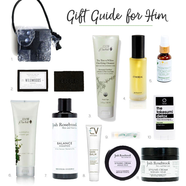 Green Beauty Gift Guide For Him