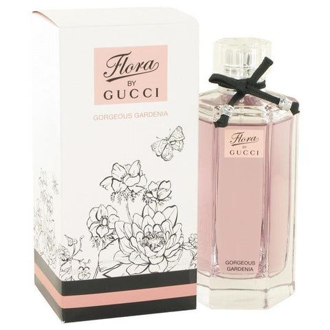 Flora Gorgeous Gardenia by Gucci Eau De Toilette Spray 1 oz