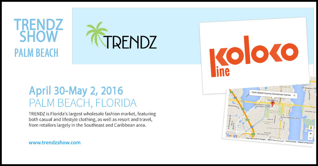 Koloko en la feria Trendz Show 2016 Miami