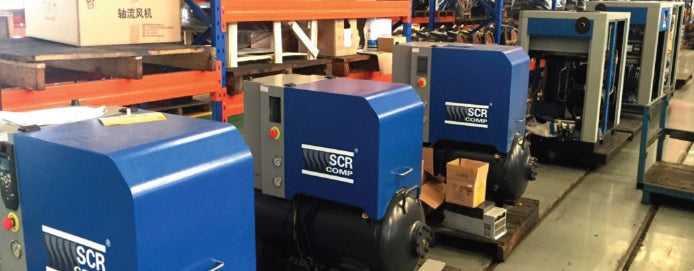 scr compressor assembly line