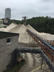sand quarry operation