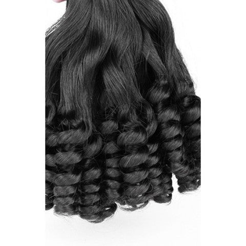 Mongolian Curl Tip Hair 12"+14"+16" Bundle