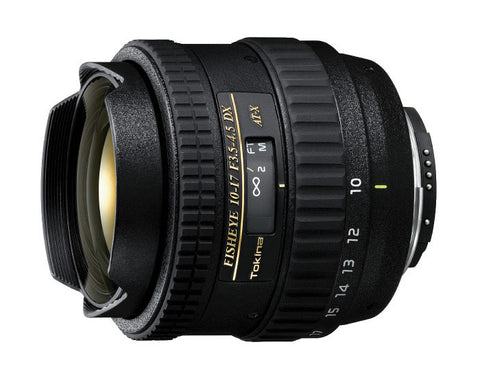Tokina 10-17mm f/3.5-4.5 AT-X 107 DX AF Fisheye Lens for Nikon Digital