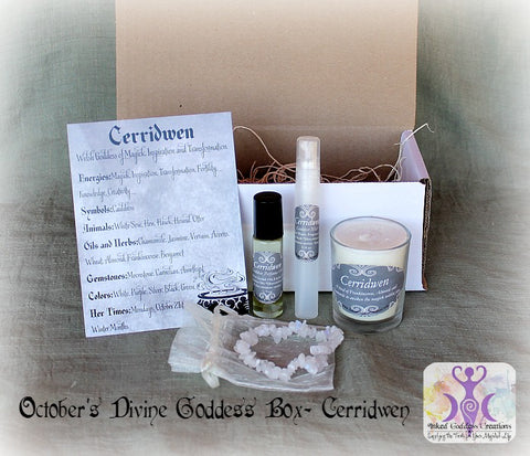 October 2016 Divine Goddess Box: Cerridwen