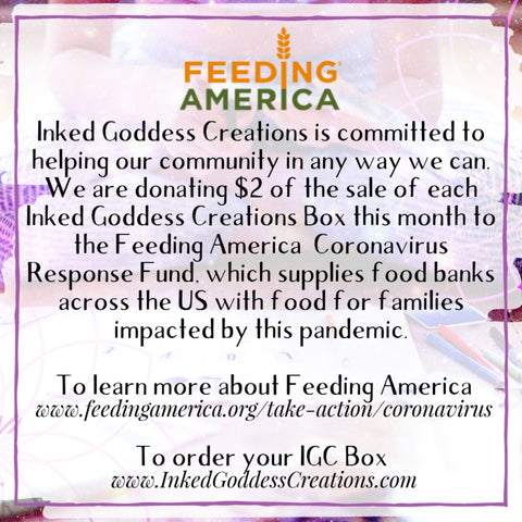 Feeding America & Inked Goddess Creations