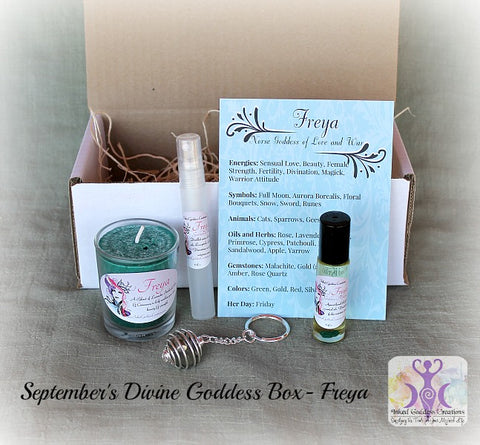 September 2016 Divine Goddess Box: Freya