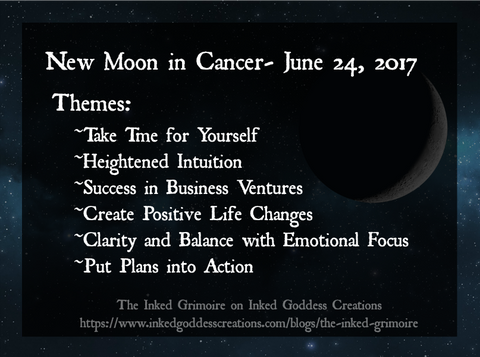 New Moon in Cancer- June 24, 2017
