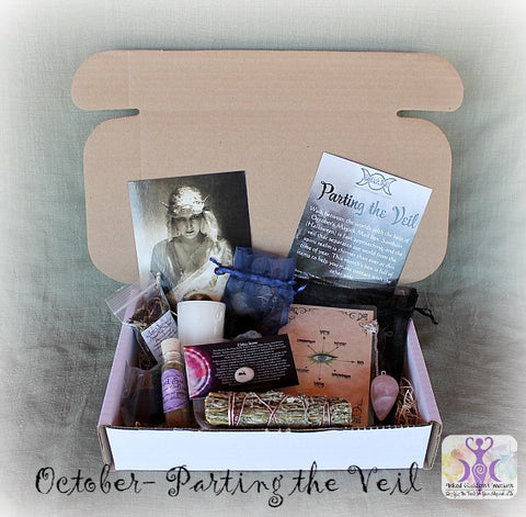 October Magick Mail Box- Parting the Veil