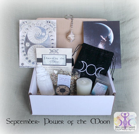 September 2016 Magick Mail Box: Power of the Moon