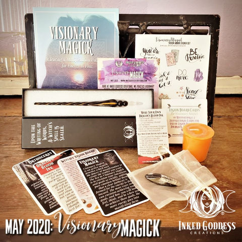 May 2020 Inked Goddess Creations Box: Visionary Magick