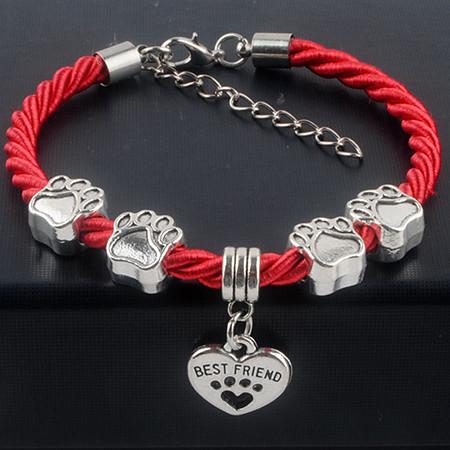 Best Friend Rope Charm Bracelet - The 