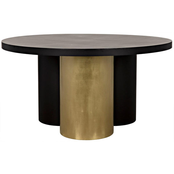 habitat huxley metal dining table and 4 brass chairs