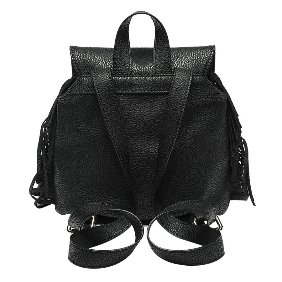 Emma Fringe Mini Backpack - Melie Bianco - 7