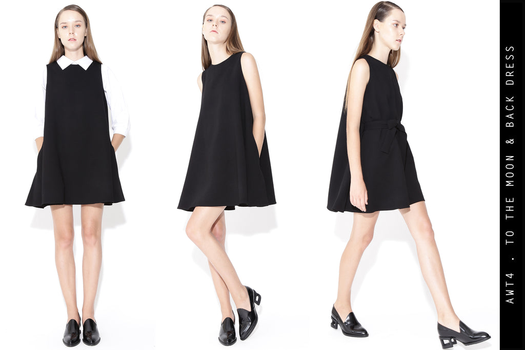 To the moon and back swing dress