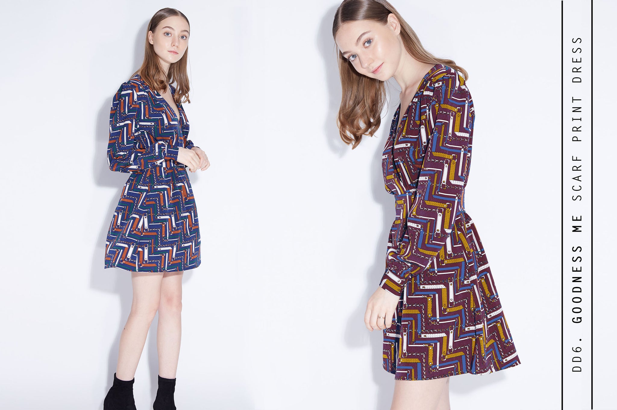 GOODNESS ME Scarf Print Dress