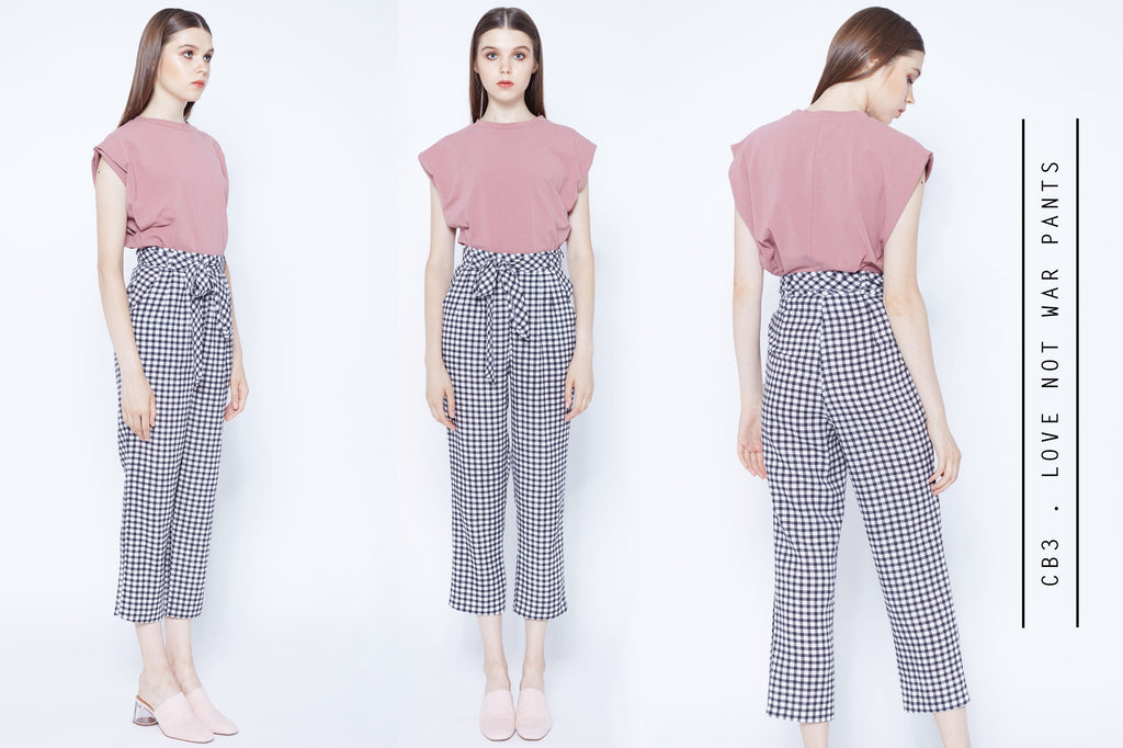 Gingham Pants