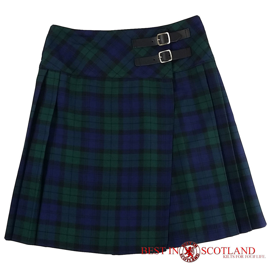 Ladies' Black Watch Green Tartan Billie 