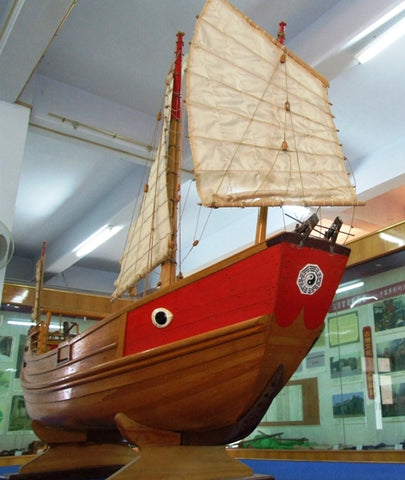 Model of the Red Head Junk in the Changlim Historical Port Museum 樟林古港博物館 