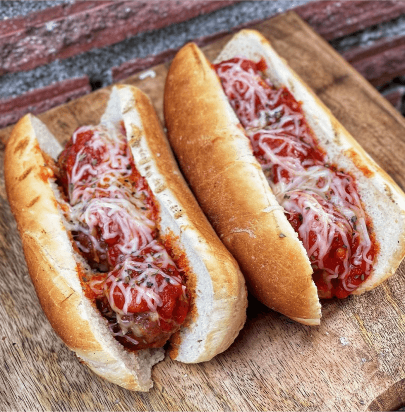 Smoked Meatball Sub