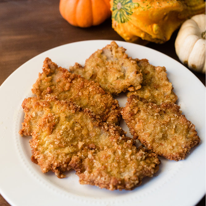 Pork Panko'd Jagerschnitzel