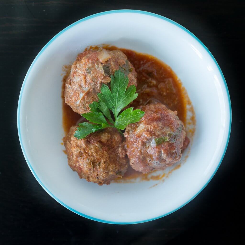 Low Carb Pork Panko Meatballs