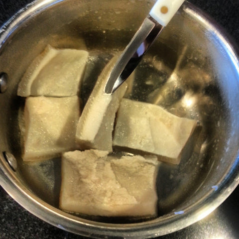 separating pork rinds
