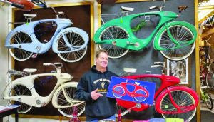 Craig Morrow, the owner of Bicycle Heaven.
