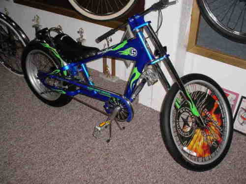 schwinn stingray chopper bicycle