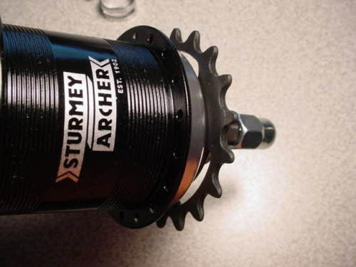 sturmey archer 2 speed kickback hub