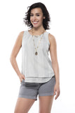 Layered Sleeveless Top