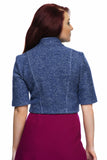 Crop Moto Jacket