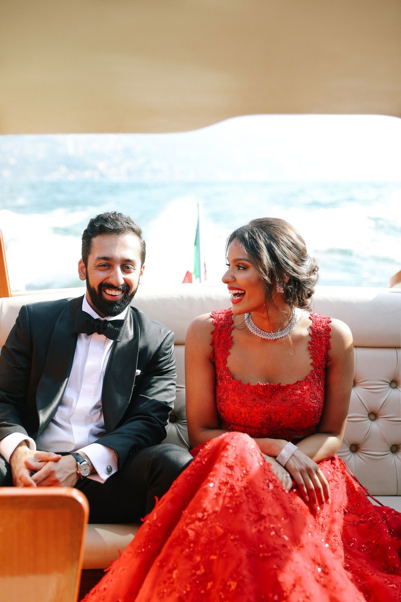 Lake Como Indian Wedding