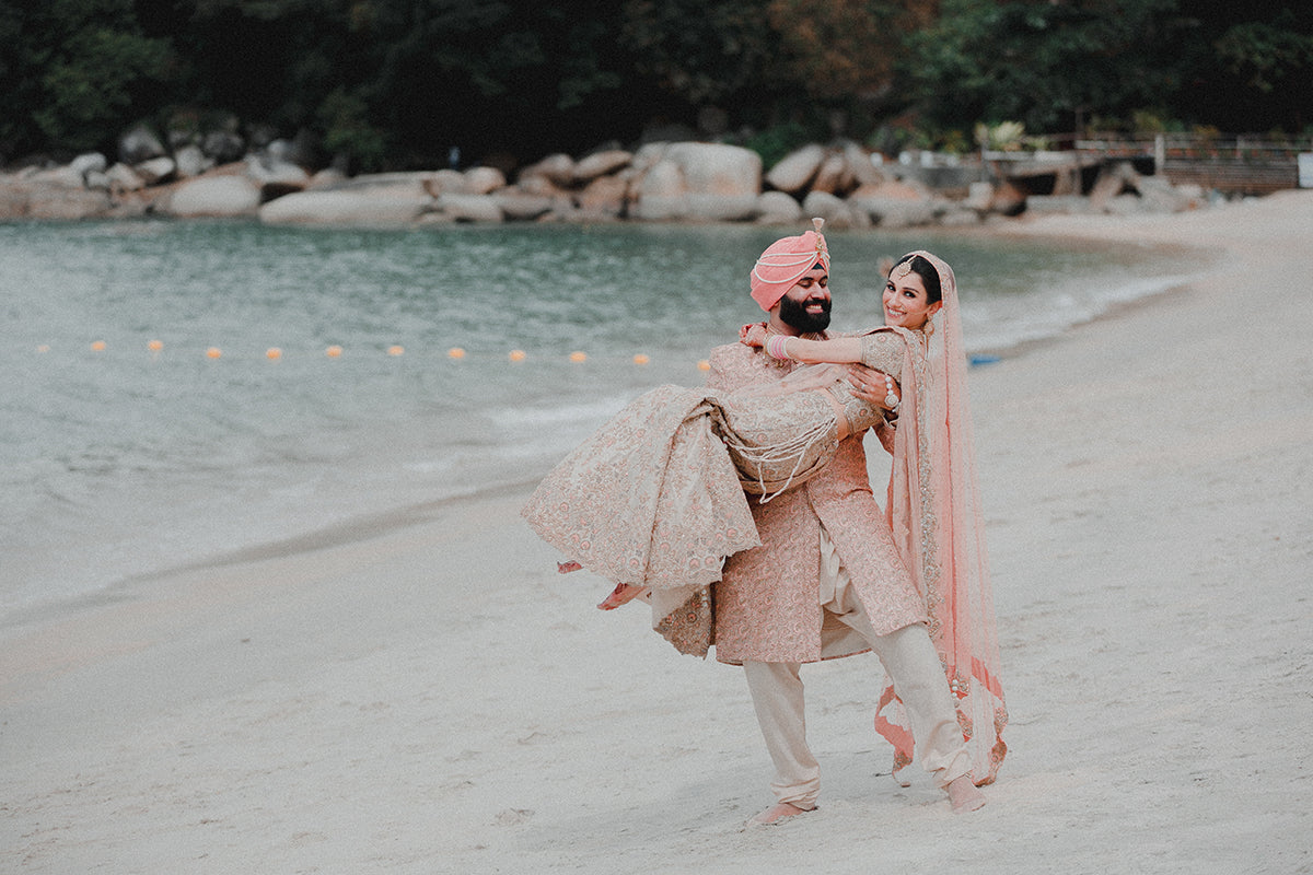 Indian Bride and Groom