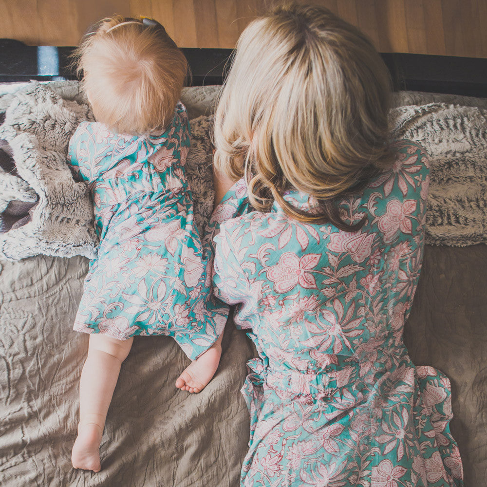 Matching Mommy and Me Robes for Mother's Day