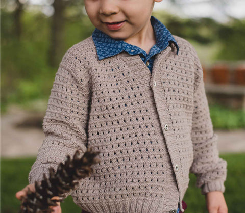 Eyelet Ridge Sweater