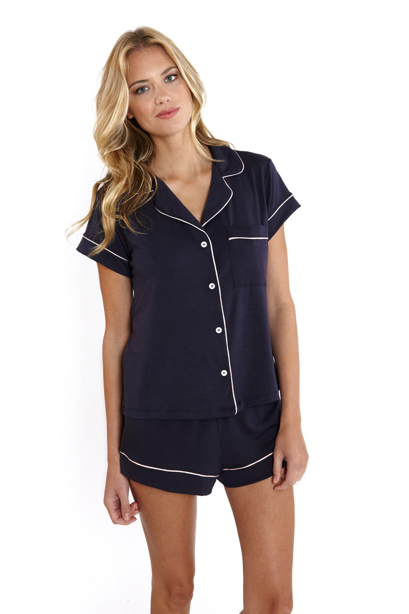 Eberjey Gisele Short PJ Set - Knickers & Pearls Boutique - 6