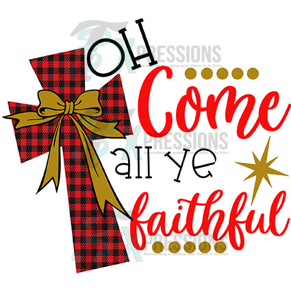 o come o ye faithful clipart